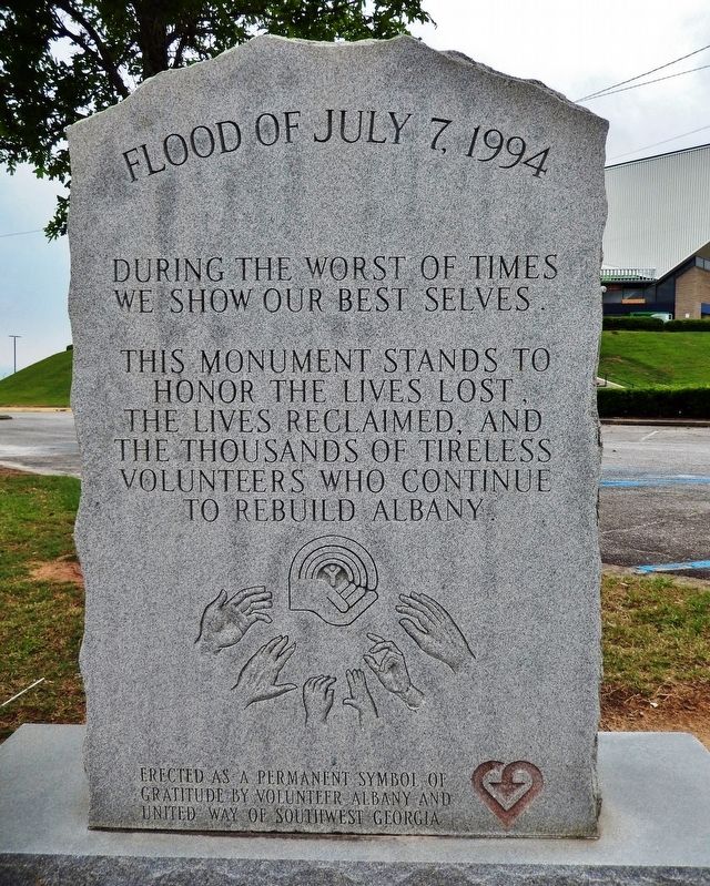 Flood of July 7, 1994 Marker image. Click for full size.