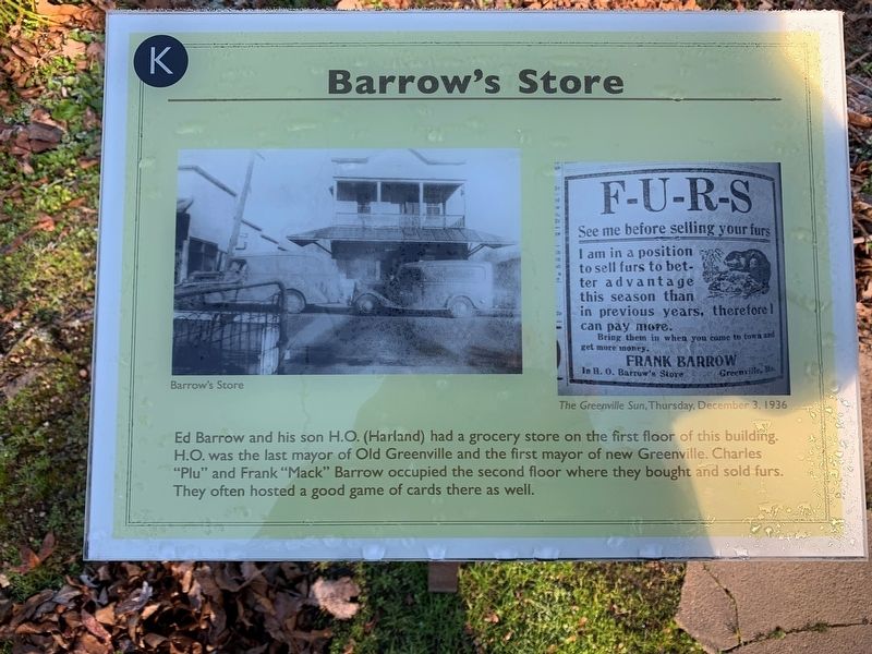 Barrow's Store Marker image. Click for full size.