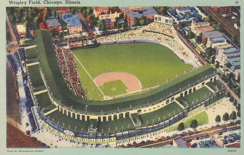 Wrigley Field in Chicago image. Click for full size.