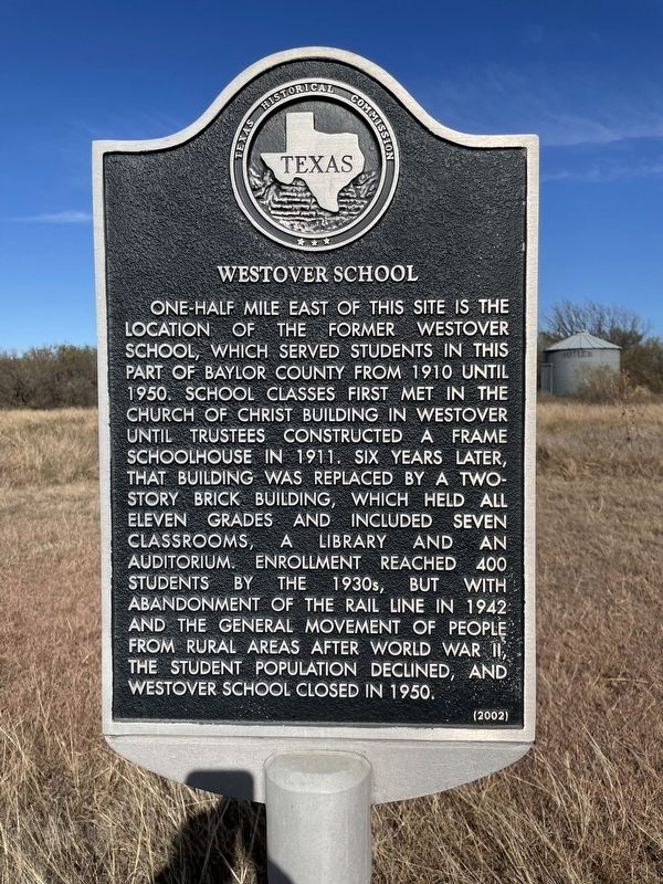 Westover School Marker image. Click for full size.
