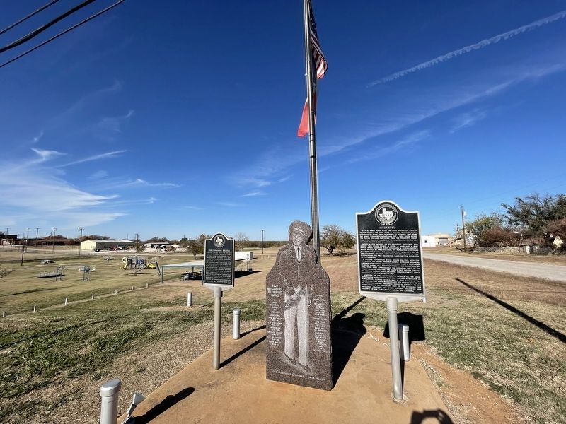 On Route of the Comanche Exodus Marker image. Click for full size.