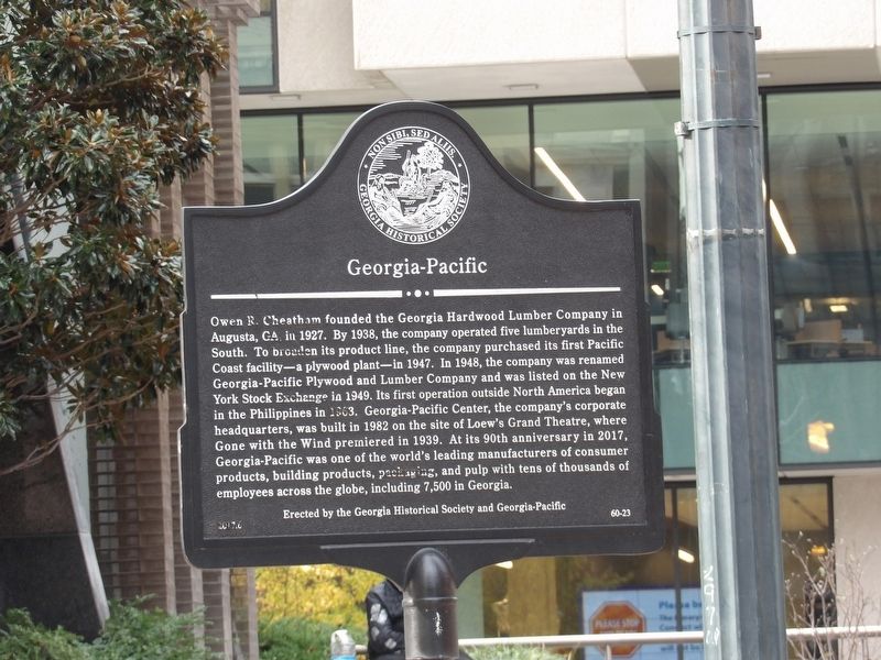 Georgia-Pacific Marker image. Click for full size.