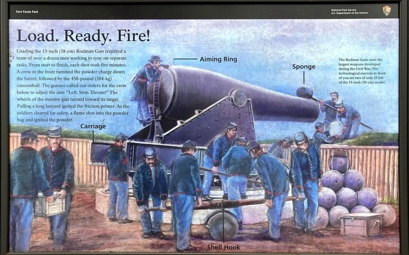 Load. Ready. Fire! Marker image. Click for full size.