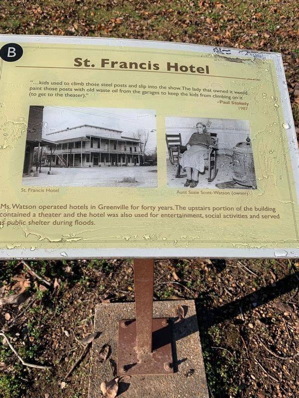 St. Francis Hotel Marker image. Click for full size.