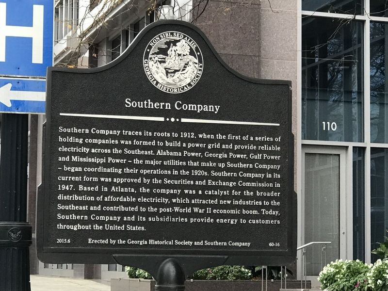 Southern Company Marker image. Click for full size.