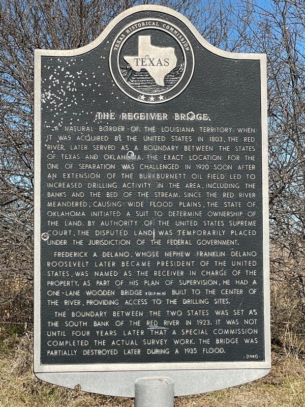 The Receiver Bridge Marker image. Click for full size.