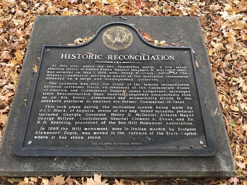 Historic Reconciliation Marker image. Click for full size.