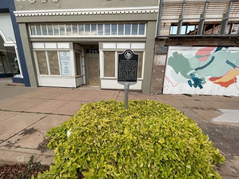 Site of Gorsline's Fashion Livery Stable Marker. Click for full size. Site of Gorsline's Fashion Livery Stable Marker image. Click for full size.
