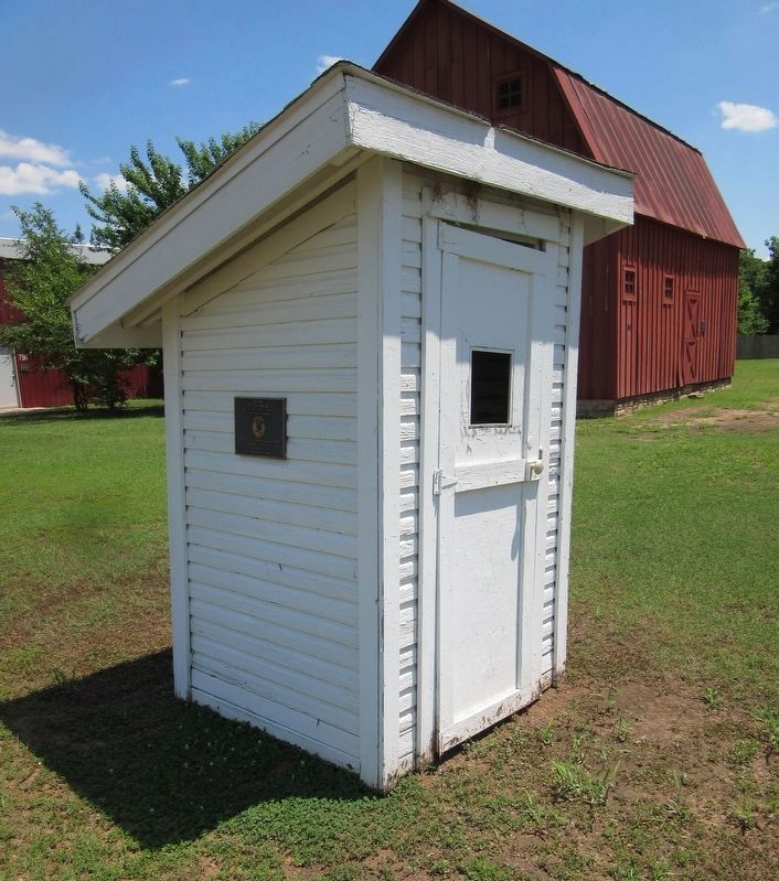 CCC Outhouse and Marker. Click for full size. CCC Outhouse and Marker image. Click for full size.