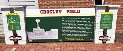 Crosley Field Marker image. Click for full size.