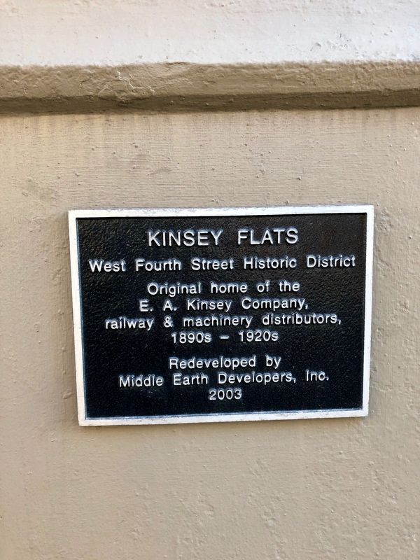 Kinsey Flats Marker image. Click for full size.