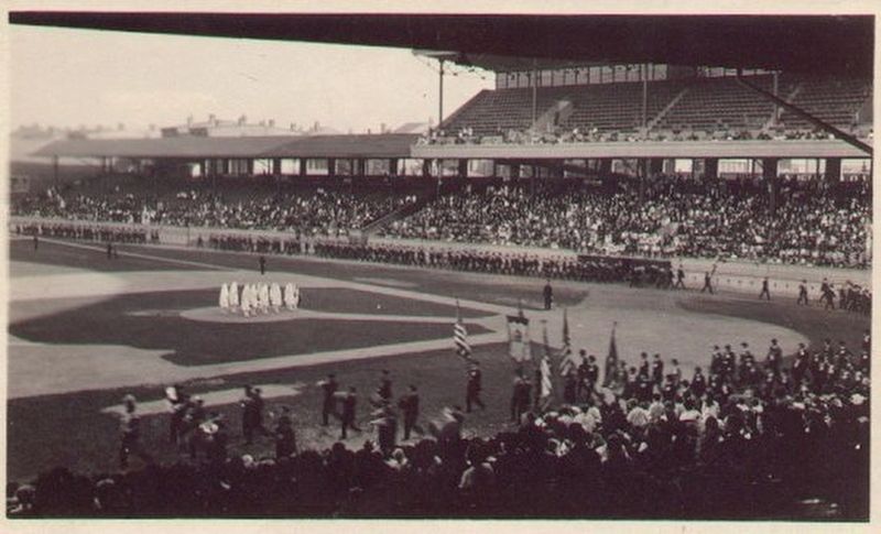 Redland Field (later Crosley Field) image. Click for full size.