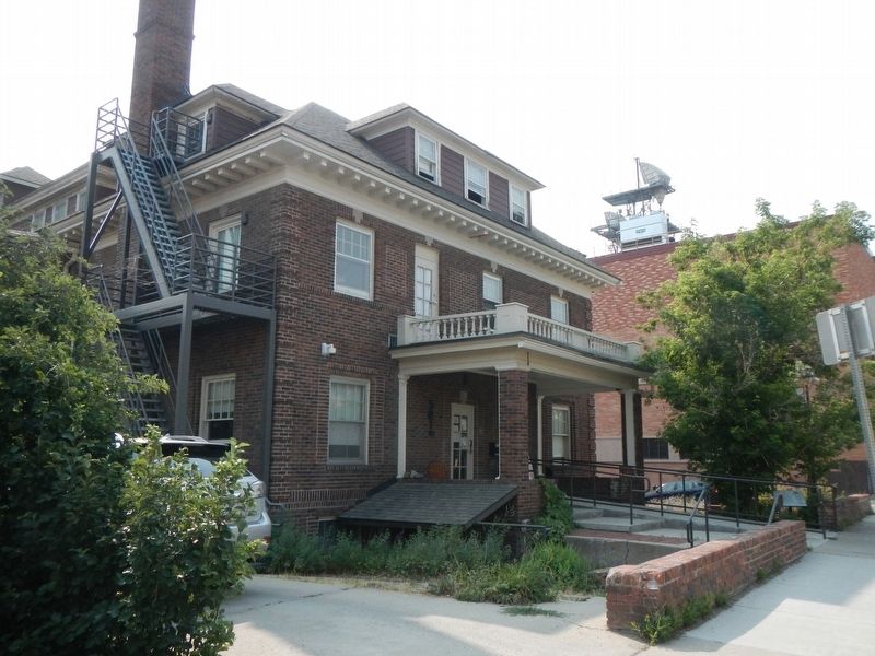 YWCA Building and Marker image. Click for full size.