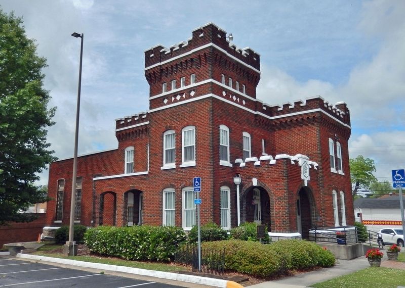 Historic Barrow County Jail (<i>northeast elevation</i>) image. Click for full size.