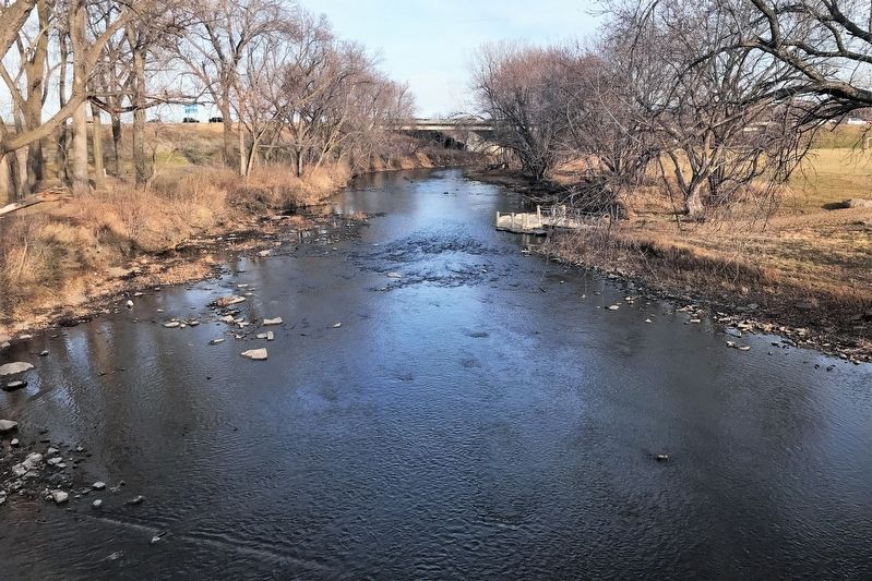 Big Sioux River, view nearby marker image. Click for full size.