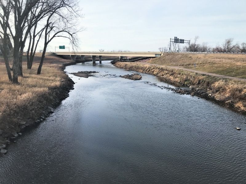 Big Sioux River, view nearby marker image. Click for full size.