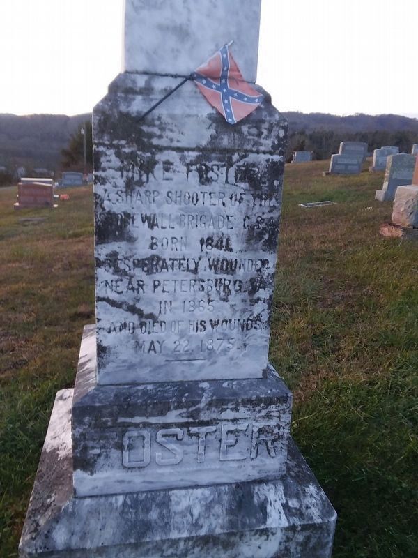 Mike Foster Marker. Click for full size. Mike Foster Marker image. Click for full size.