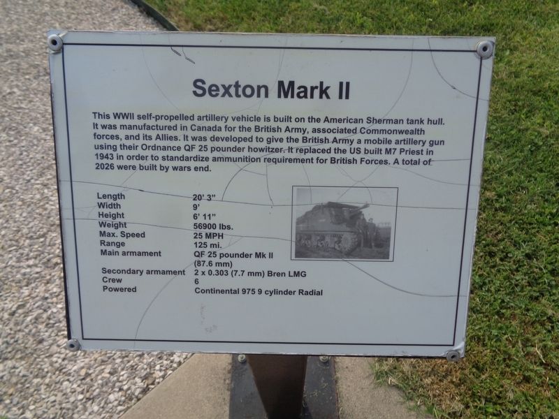 Sexton Mark II Marker image. Click for full size.