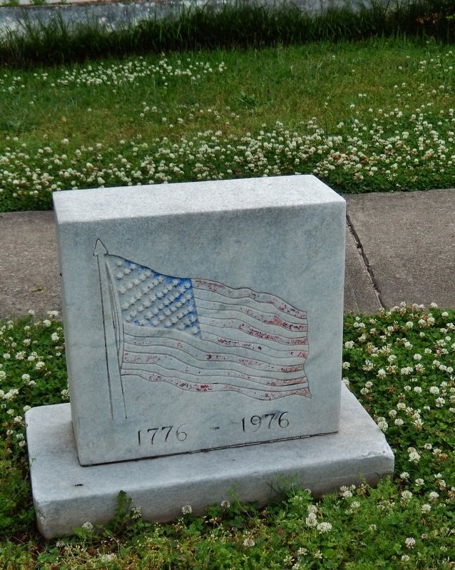 United States Bicentennial Marker (<i>front side</i>) image. Click for full size.