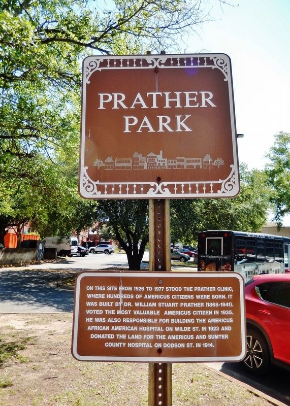 The Prather Clinic Marker image. Click for full size.