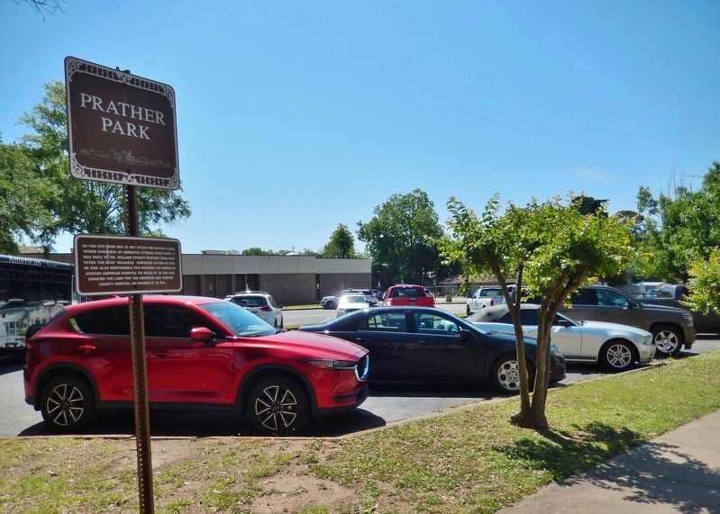The Prather Clinic Marker image. Click for full size.