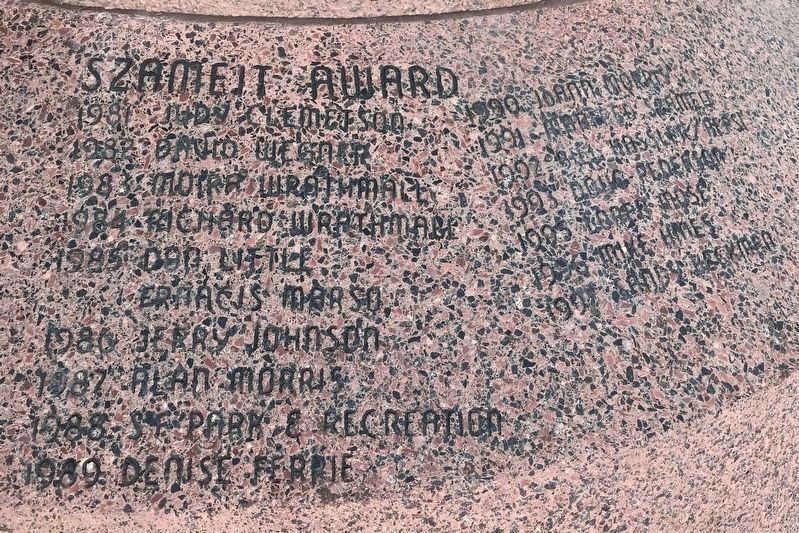 </small>Szameit Award Recipients image. Click for full size.