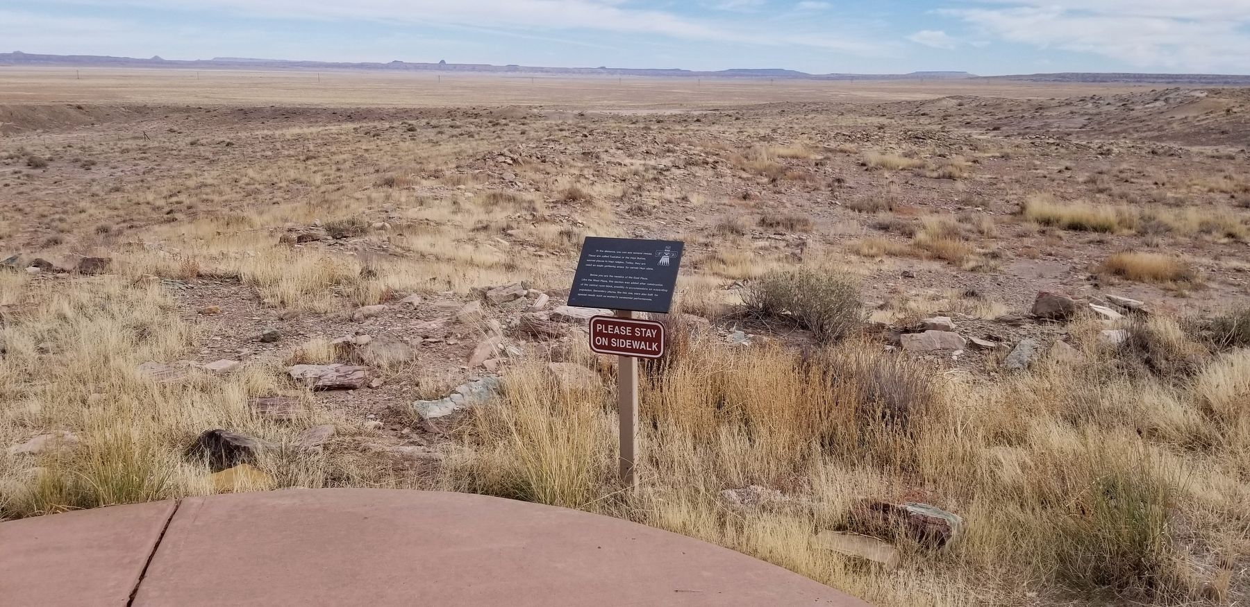 The view of the East Plaza area and Marker. Click for full size. The view of the East Plaza area and Marker image. Click for full size.