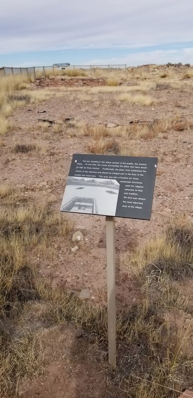 The Central Plaza and Marker. Click for full size. The Central Plaza and Marker image. Click for full size.