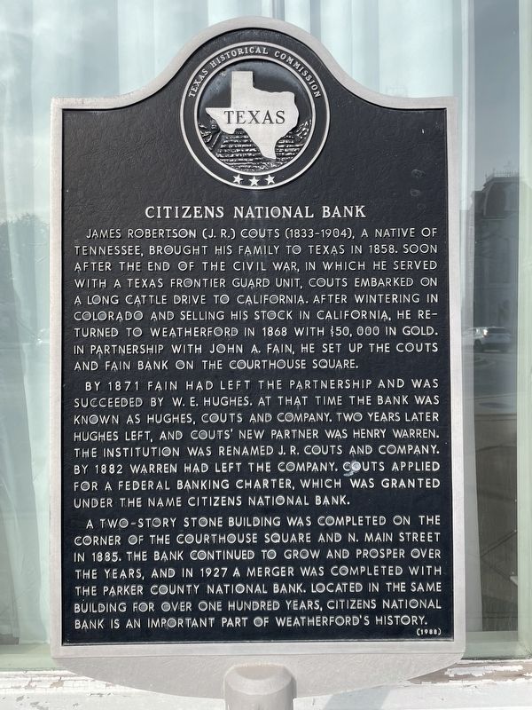 Citizens National Bank Marker image. Click for full size.