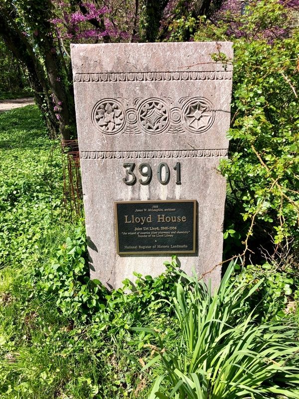 Lloyd House Marker. Click for full size. Lloyd House Marker image. Click for full size.