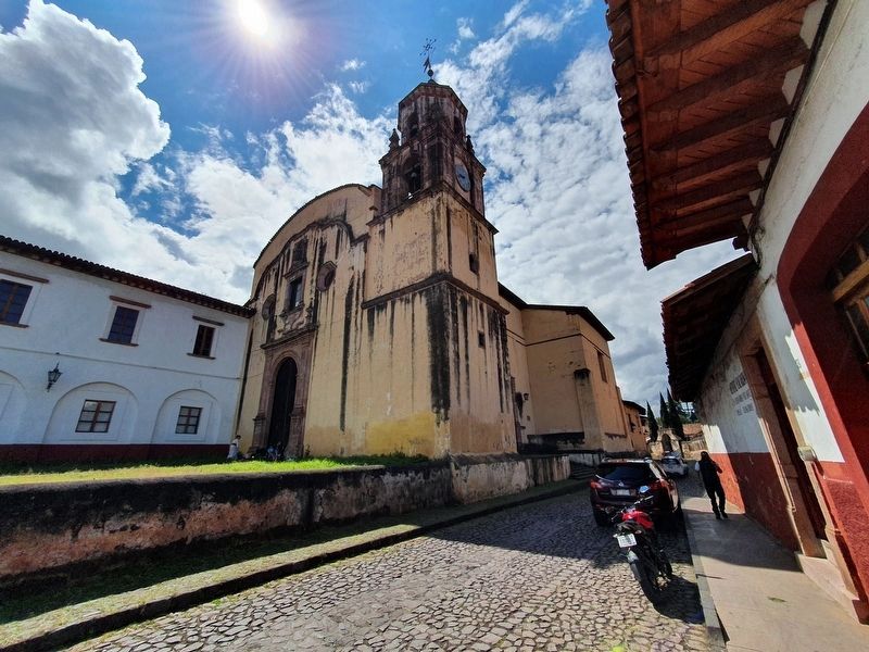 The First Cathedral of Michoacán. Click for full size. The First Cathedral of Michoacán image. Click for full size.