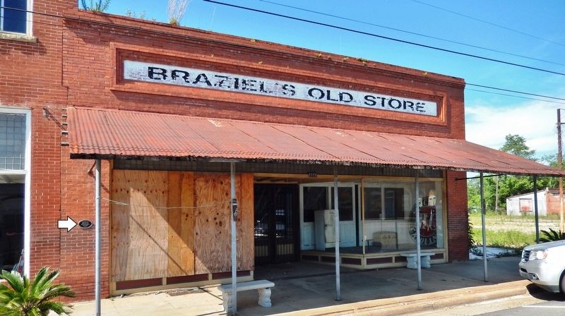 Braziel's Old Store (<i>south elevation</i>) image. Click for full size.
