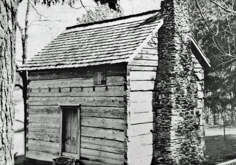 Marker detail: Fort Before Moved to Current Location. Click for full size. Marker detail: Fort Before Moved to Current Location image. Click for full size.