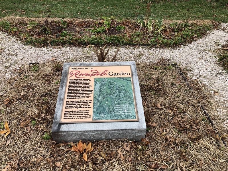 Welcome to the Riversdale Garden Marker image. Click for full size.