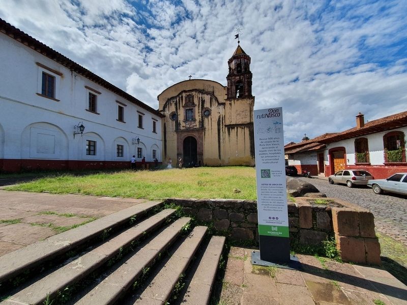 Centro Cultural Antiguo Colegio Jesuita Marker. Click for full size. Centro Cultural Antiguo Colegio Jesuita Marker image. Click for full size.