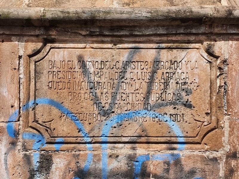An additional Ptzcuaro water system marker image. Click for full size.