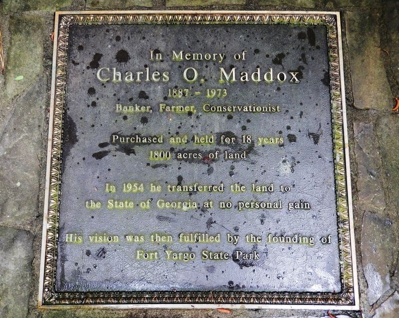 Charles O. Maddox Marker image. Click for full size.