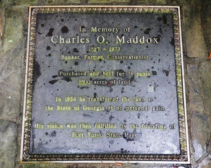 Charles O. Maddox Marker. Click for full size. Charles O. Maddox Marker image. Click for full size.