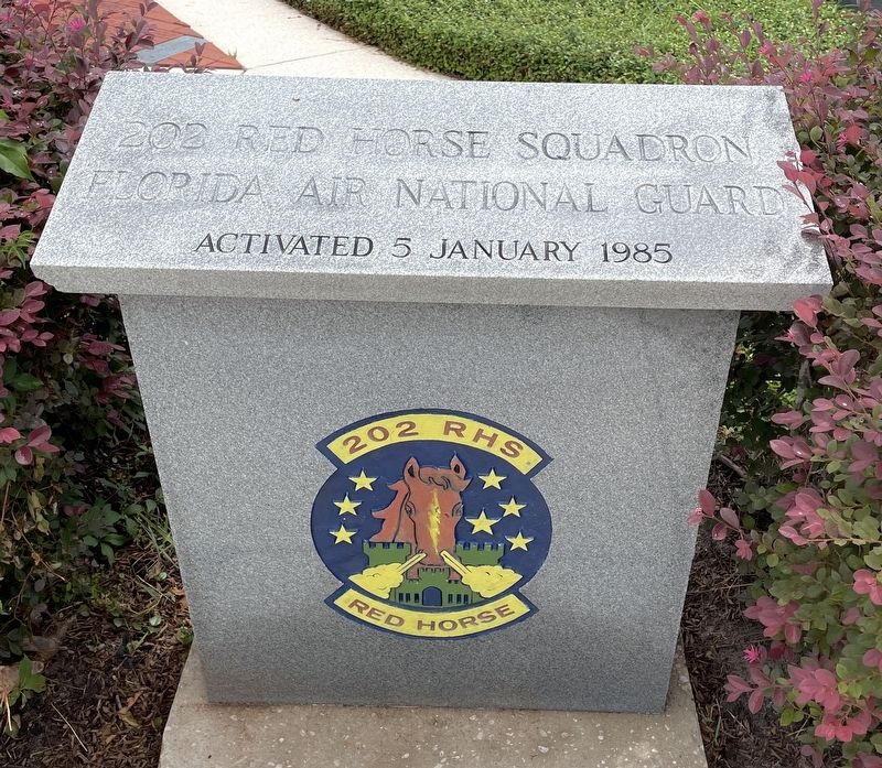 202 Red Horse Squadron Marker image. Click for full size.