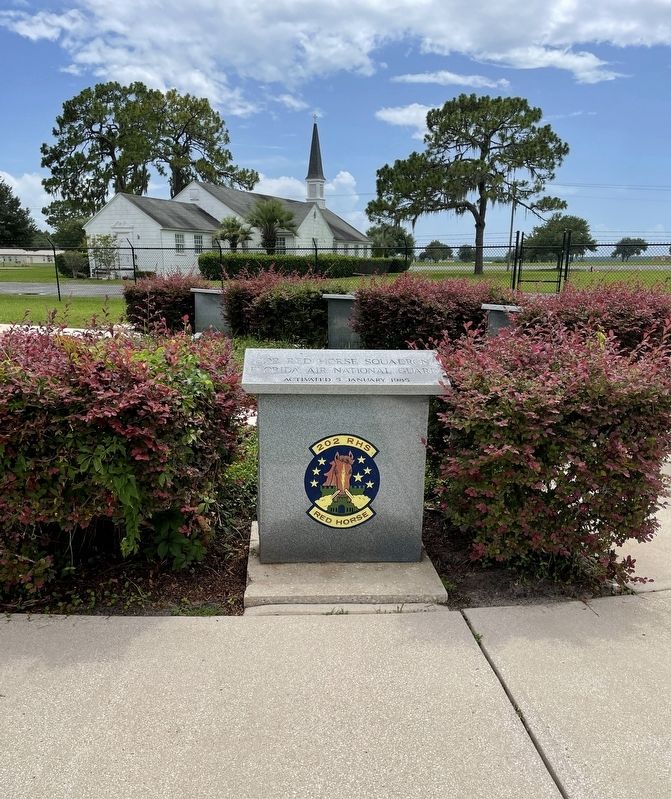 202 Red Horse Squadron Marker image. Click for full size.