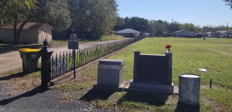 The Masonic Cemetery Marker is on the left of the markers image. Click for full size.