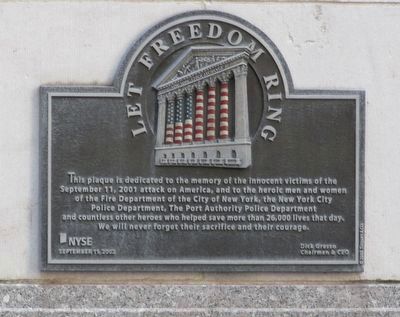 Let Freedom Ring Marker image. Click for full size.