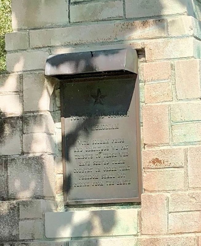 Kenton County War Memorial detail (plaque). Click for full size. Kenton County War Memorial detail (plaque) image. Click for full size.