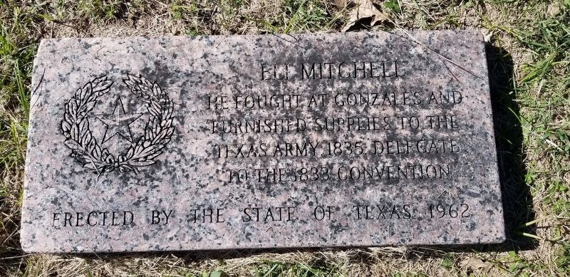 Eli Mitchell Marker image. Click for full size.