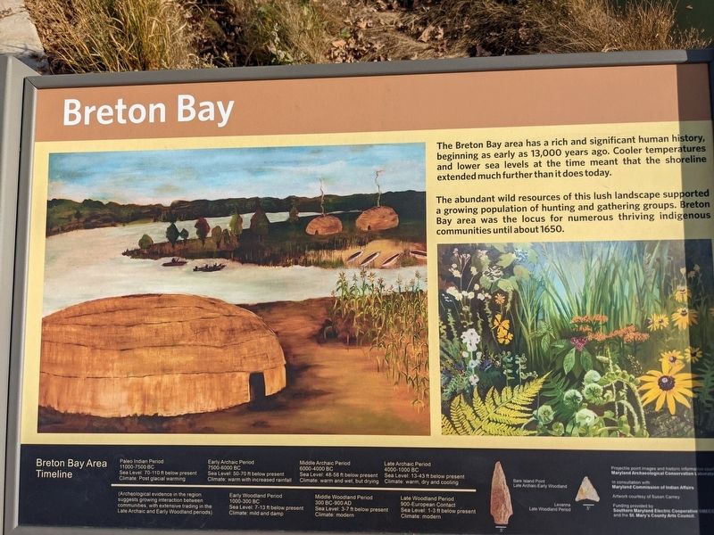 Breton Bay Marker image. Click for full size.