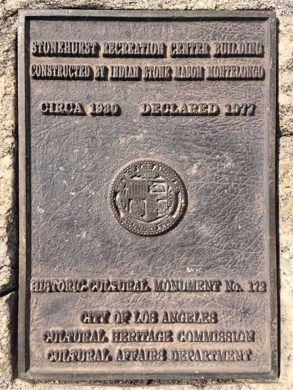 Stonehurst Marker. Click for full size. Stonehurst Marker image. Click for full size.