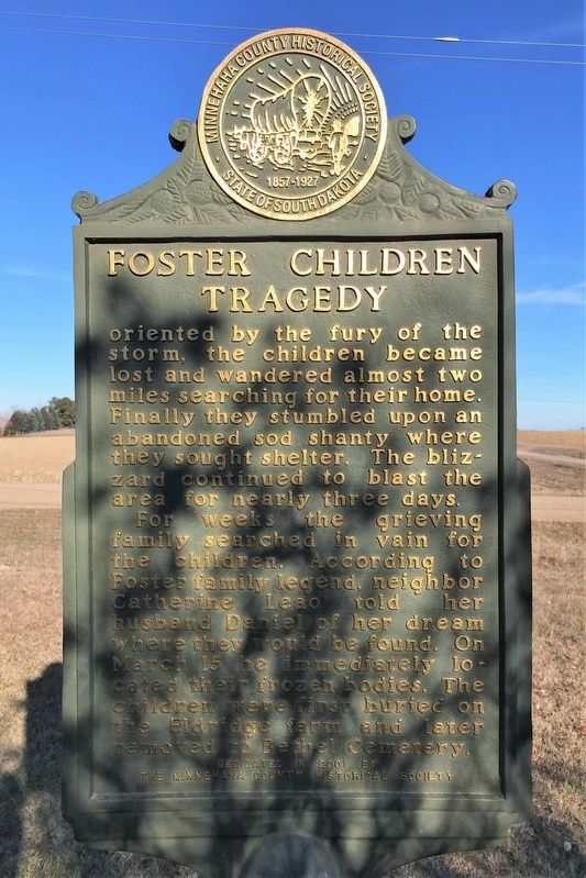Foster Children Tragedy Marker image. Click for full size.