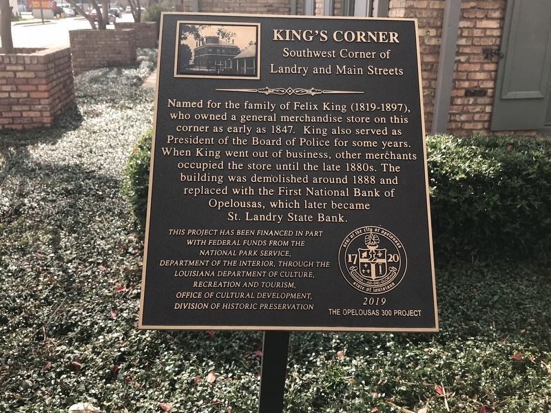 King's Corner Marker image. Click for full size.