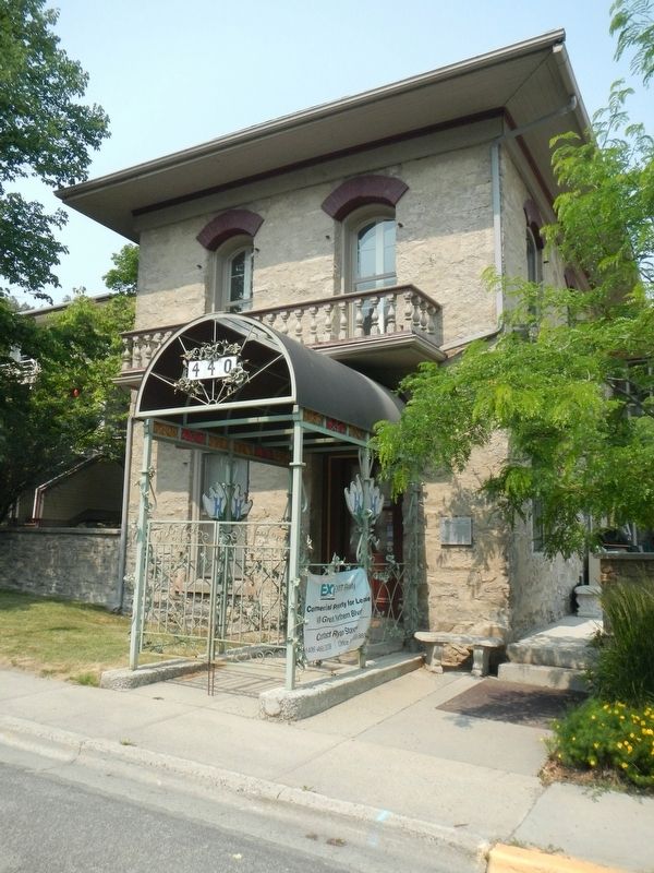 B.K. Tatem House and Marker image. Click for full size.