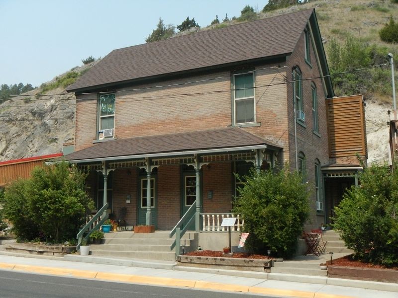 Elisha and Joseph Poad House and Marker image. Click for full size.